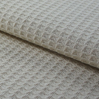 Cotton Pique Checkered Fabric / 100% Cotton